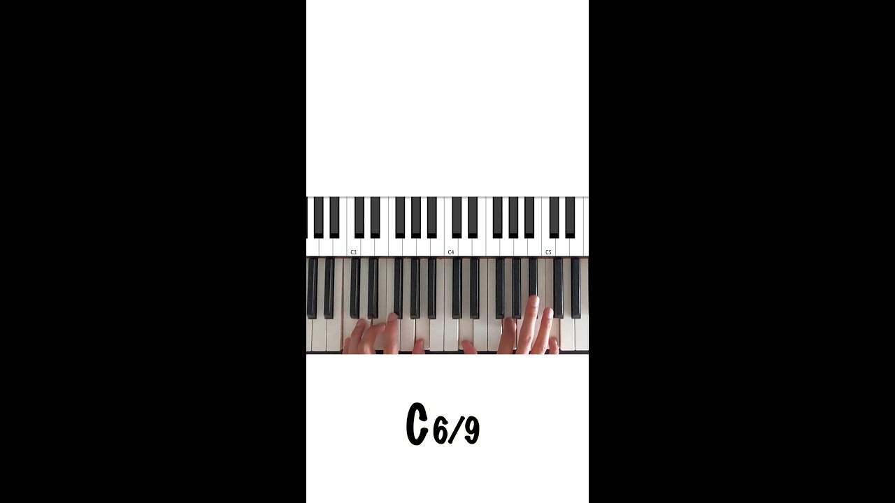 Acorde C6/9   #jazz #voicing #piano