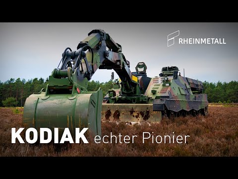 Rheinmetall – Pionierpanzer 3 Kodiak gewinnt Bundeswehr Ausschreibung