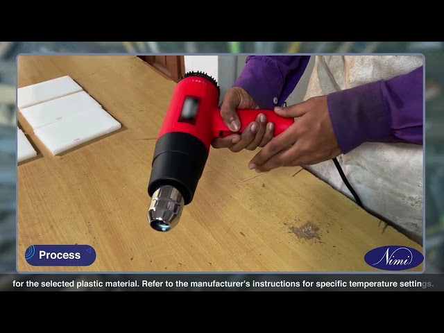 Make a plastic tank with plastic sheet of PVC dimension 150 x 100 x 100 mm