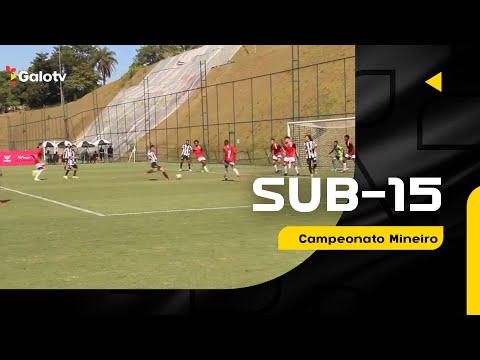 Sub-15 goleia na estreia do Campeonato Mineiro (23/04/2022)