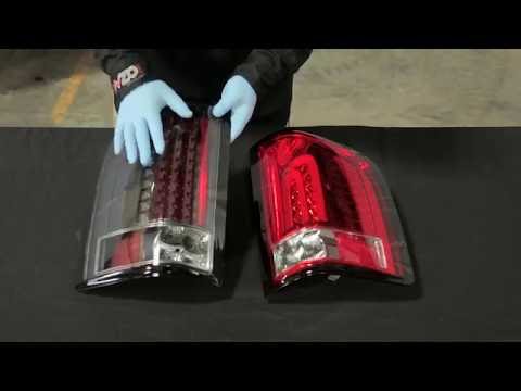 Anzo USA 2007-2013 Chevy Silverado LED Tail lights