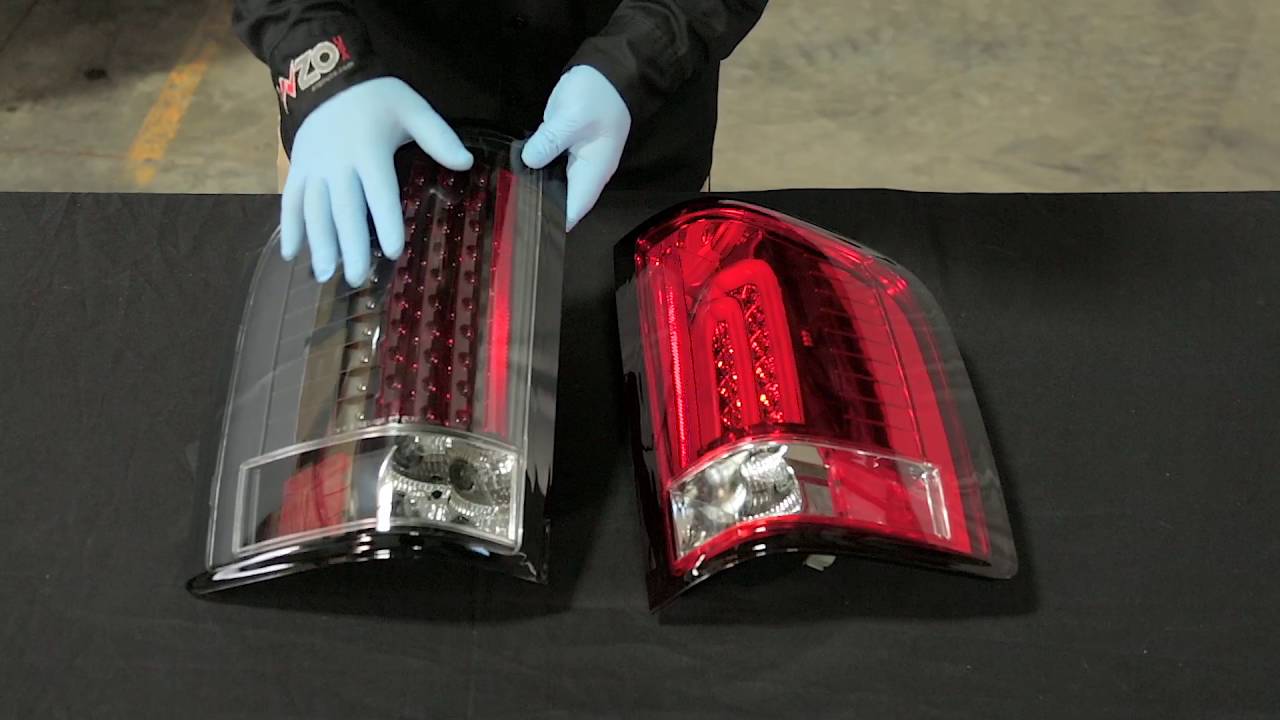 Anzo USA 2007-2013 Chevy Silverado LED Tail lights
