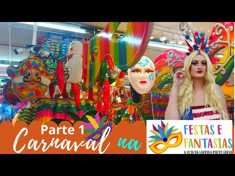 Carnaval 2023 Loja Festas e Fantasias na 25 de março Parte 1| Top em Orlando