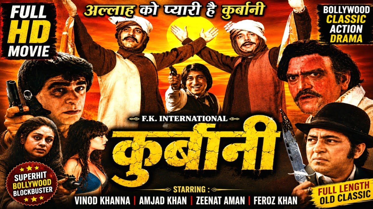 Qurbani Full Movie HD | Feroz Khan | Vinod Khanna | Classic Bollywood Blockbuster