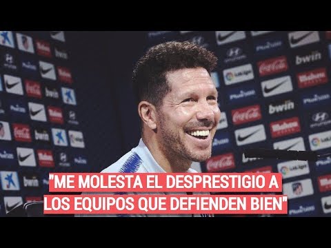 Seis minutos de Simeone que debes escuchar si te gusta el fútbol.