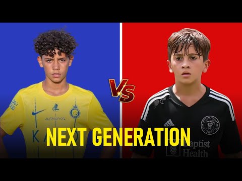 Ronaldo Jr vs Thiago Messi ⚽ Who Will Carry Their Father’s Legacy? | GOAT LINE