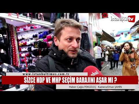 Sizce HDP ve MHP Seçim Barajını Aşar mı?