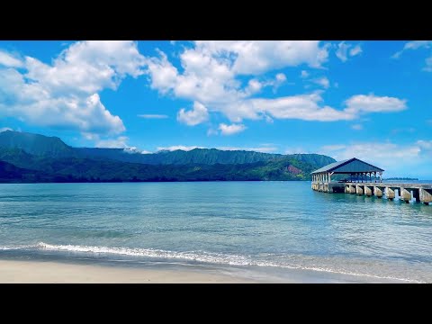 'Kauai Daydream' Joss Jaffe & Jim "Kimo" West (2022) Hanalei Bay, Hawaii Time-lapse Meditation Music