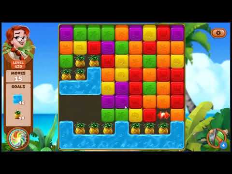 Lost Island Blast Adventure Level 439 - NO BOOSTERS 🏝️ | SKILLGAMING ✔️