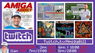 8/25/2024 - Commodore Amiga - AmiKit 12 Amiga Emulation w/ Guest Jan Z, Amiga News, Games, & Demos!