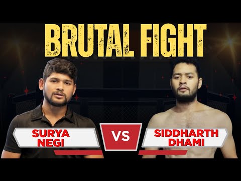 Surya Negi vs Siddharth Dhami | Full MMA Fight | Matrix Fight Night India