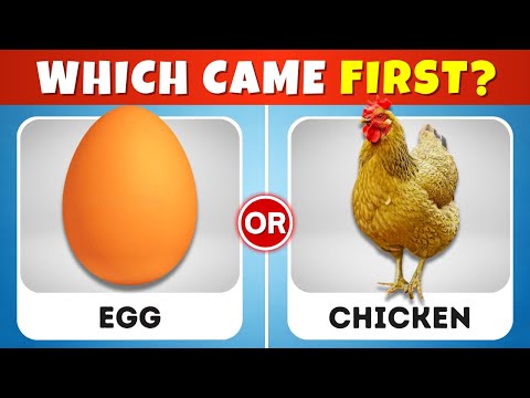 Which Came First Quiz? 🐔🥚 (Only 1% Can Beat This!)