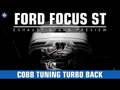 COBB Tuning 3" Exhaust for the Ford Focus ST / Catback and Downpipe - RallySportDirect.com