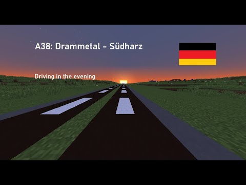 Minecraft Autobahns (2024/03): Germany A38: Drammetal - Südharz