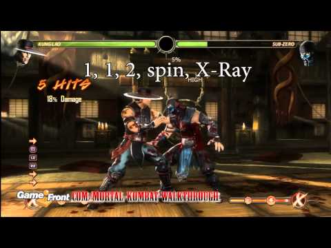 Mortal Kombat Walkthrough - Kombatant Strategy Guide - Kung Lao