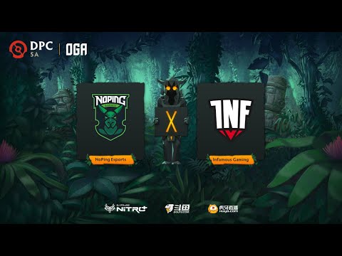Infamous Gaming vs NoPing Esports | OGA DPC SA Regional League Upper Division (BO3) | - Game 1