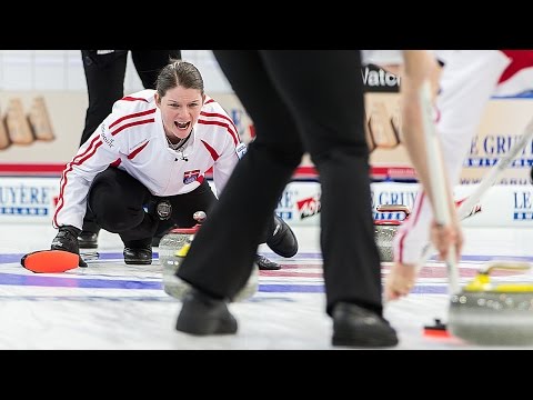 CURLING: DEN-RUS Euro Chps 2015 - Women Draw 9 - HIGHLIGHTS