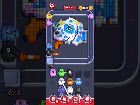 Pixel Flow Level 450 Walkthrough