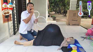 Download lagu Drama Lucu 💢😱 Ibu Hamil Tidur Di Kerjain Dokter Perutnya Besar Sendiri mp3