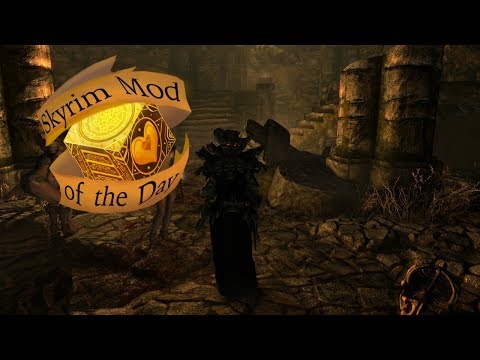 Skyrim Mod of the day: Necromancer Lord Armor