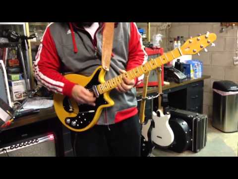 A Little Voodoo Child on a RS Custom Guitars LL25 Tele-May