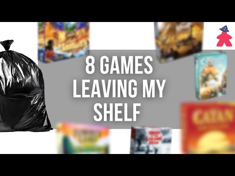 Goodbye Games: Letting Go of 8 Board Games in My Collection
