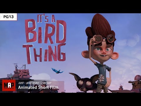 Cute CGI 3d Animated Short Film ** IT'S A BIRD THING ** Fun Animation by IsART Digital [PG13]