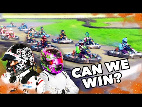 I hired a PRO RACE CAR DRIVER to help me WIN a KART RACE