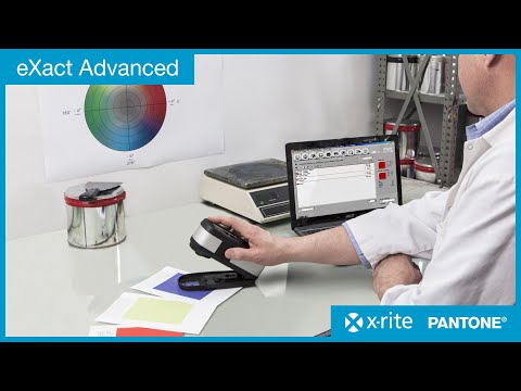 Learn about the X-Rite eXact Advanced Spectrophotometer
