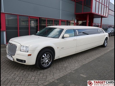 778135 CHRYSLER 300C LIMOUSINE 120INCH  LIMO STRETCH 790CM 12-2006 WHITE 48513M J-SEAT KRYSTAL KOACH