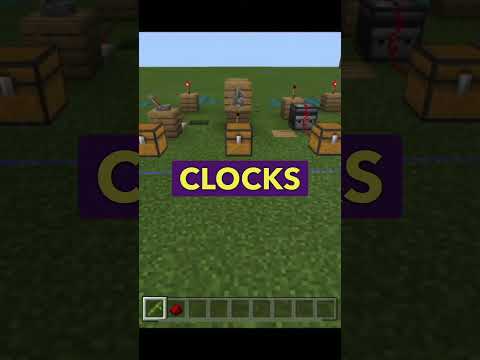 ProfePlaysMinecraft - 5 Repeater Clocks for Minecraft Bedrock
