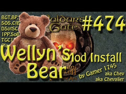 Let's Play Baldur's Gate Trilogy Mega Mod Part 474 Wellyn's Bear & Start of SOS