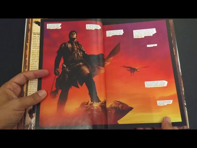 Vídeo relacionado con STEPHEN KING DARK TOWER GUNSLINGER OMNIBUS HC (Stephen King's The Dark Tower: The Gunslinger)