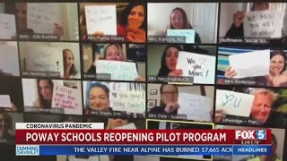 Poway Schools Reopening Pilot Program