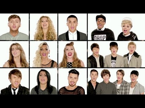 The Final 12 Sing Read All About It - The X Factor UK 2012