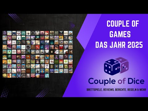 Couple of Games Special - The Year 2025 - Our Board Game Year in Review