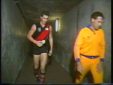 1987 Panasonic Cup Essendon v West Coast After the Siren & Recap