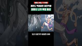 레전드 찍어버린 태양신 니카 루피 동료 등장 ㄷㄷ #원피스 #shorts