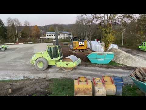 Entstehung Kunstrasenplatz TSV Oberbrüden 2020/2021