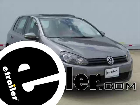 etrailer | DIY Install: Curt Trailer Hitch Receiver on your 2010 Volkswagen Golf