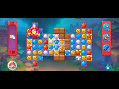 Fishdom Hard Level 2166 (with Double Super Lightning) @choraelmin