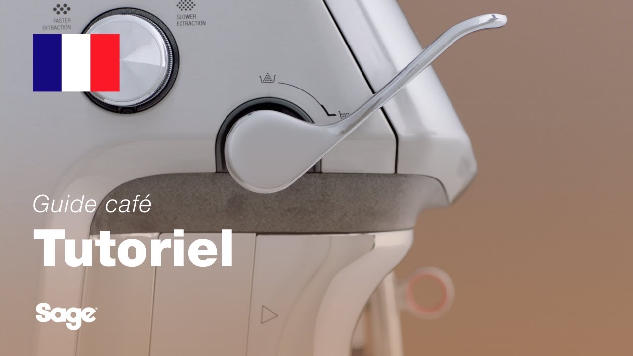 Guide didactique du café Breville - Utilisation du système de tamis Impress™