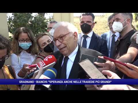 Il Ministro dell’istruzione a Gragnano: «Speranza anche nelle tragedie più grandi»