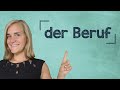 Learn How To Talk About Your Profession In German A1 With Jenny