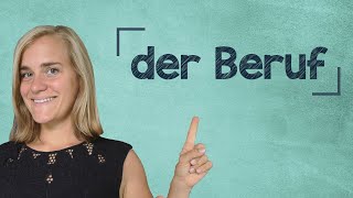 German Lesson (8) - Talking About Your Profession - A1