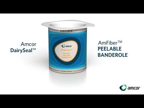 AmFiber™ DairySeal™ Peelable Banderole | Paper-based solution