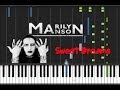 Marilyn Manson - Sweet Dreams [Piano Tutorial ...