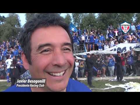 JAVIER BESAGONILL (Presidente Racing Club Carhué) CAMPEÓN 2022