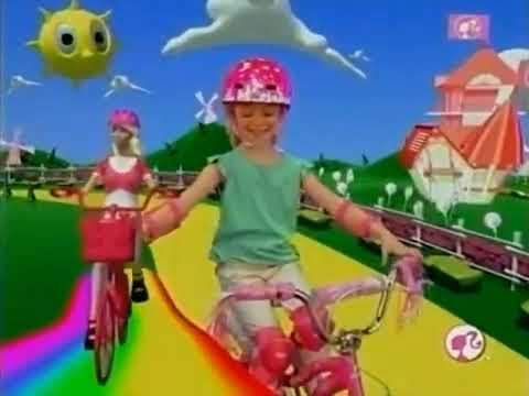 Barbie bike with me Barbie 2008 Commercial