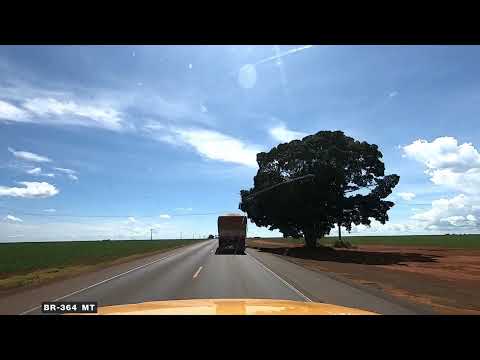 [Alto Garças]. BR-364 De Rondonópolis-MT Para: Jataí-GO. Vídeo 04 de 12.